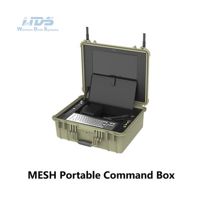 Draagbare commando dispatch box mesh netwerkapparaat anti jamming