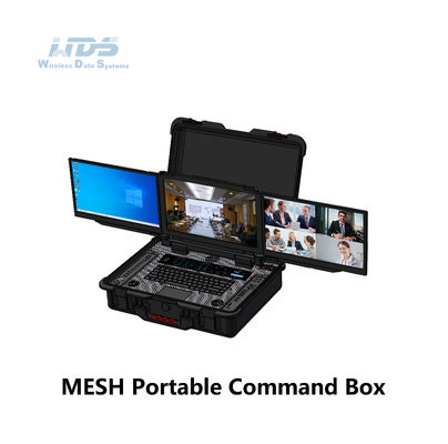 Draagbare commando dispatch box mesh netwerkapparaat anti jamming